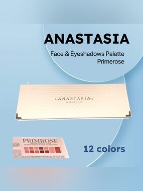 🇺🇸🆕NIB ANASTASIA BEVERLY HILLS | Warm Primrose Face & Eye Shadow Palette**